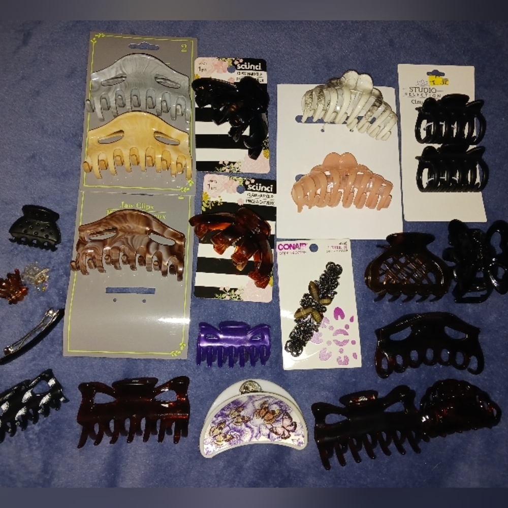 BUNDLE OF HAIR ACCESSORIES (20+pcs)